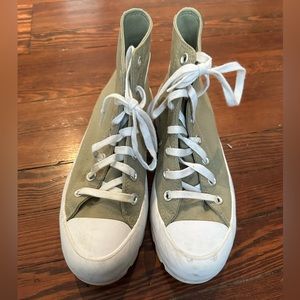 High top lug sole converse